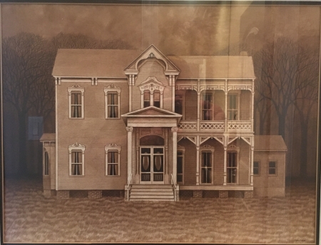 McClendon House by artist John OBrien